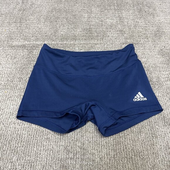 Adidas Shorts Blue Women’s Size Medium - Picture 1 of 10